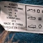 Lands' End  Powder Belle Teal Suede Shoe Snow Boot Women’s Size 6B 420475 Photo 8