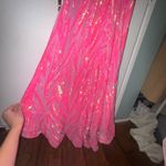 Jovani Size 2  08481 prom dress Hot Pink Photo 7