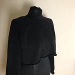 Naked Wardrobe  Black Cropped Sweatshirt Photo 2