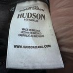 Hudson  Ankle Krista Super Skinny black Jean size 25 unfinished hem Photo 2