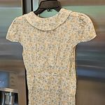 💕ROUJE💕 Flore Dress ~ 100% Viscose Romance Ecru Floral Print 34 EU White Size undefined Photo 8