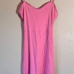 Sunday Best Revolve Pink Mini Dress Womens S Sleeveless Ribbed Baddie Casual Photo 0