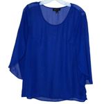 AB Studio  Blue Top‎ Photo 0