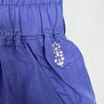 Free People Size L FP Movement The Way Home Shorts High Waist Lined Purple Logo Photo 4