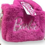 Barbie & Skinnydip London Collaboration Pink Furry Crossbody RARE Purse Bag Photo 3