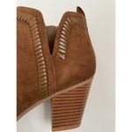Dolce Vita Heeled Pointed Toe Suede Western Bootie Brown Tan Size 7 NEW Photo 6