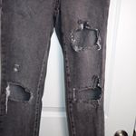PacSun  Black Distressed Mom Jeans 100% Cotton size 24 Photo 11
