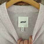 Aerie  Light Purple Soft Tunic Crewneck Oversized Sweater, XXS Photo 3