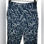 Athleta Vienna Cargo Pant Size 6P Printed Navy Photo 3