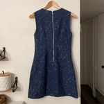 Diane Von Furstenberg  Yvette Painted Tweed Dress Size 6 Photo 8