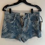 Current/Elliott Current Elliott The Ultra High Waisted Shorts Wily Palm Photo 0