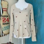 Old Navy Ribbed Floral Long Sleeve Shirt Photo 6