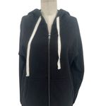 Electric & Rose Joplin Long Zip Hoodie In‎ Black Size XS Photo 2