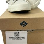 Sperry  Crest Vibe Washable Leather Sneakers Ivory NIB Women’s Size 5 Photo 3