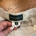 Ralph Lauren Lauren Co Cream Cotton Linen Casual Trousers Shorts Photo 4