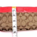 Coach Canvas Signature Wristlet with Card Slots Photo 6