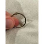 Ring Ring band silver plated unique rare size 7.75 0.76 tarnished from age Photo 5