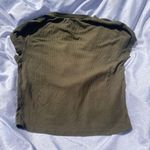 Charlotte Russe green ribbed cropped Tshirt Photo 4