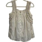 Ivory Eyelet Bohemian Tank BY Jennifer & Grace NEW Photo 0