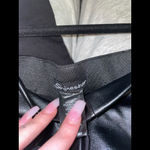 Shinestar 🧡NWT-Pleather/fabric side zip up pant Photo 8