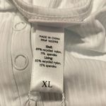 ANDIE Swim The Malibu One Piece Ribbed White size XL Nwt minimialist Photo 4