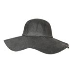 Jessica McClintock  Slouchy Black Felt Hat Photo 5