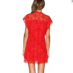 Tularosa Clayton Crochet Pom Dress Red Revolve Small Blogger Favorite Photo 4