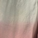 Old Navy Cotton Pink White Ombre Medium Long Sleeve Sweatshirt Photo 3