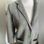 Talbots Sweater Blazer in Merino Wool XP Plus Petite Grey Photo 1