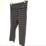 Nike  Dry Fit dot print striped cropped leggings S Photo 1