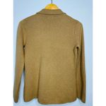 J.Crew  Schoolboy Sweater-Blazer size XS  Camel Cotton Photo 2