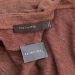 The Limited  Cardigan Lightweight Sweater Top Brown L Large New Photo 3
