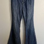 Free People Janis Drapey 100% Tencel Flare Jean Medium Wash Size 29 Photo 7