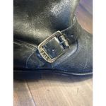 Frye Womens Ankle Boots Veronica Short Distressed Black Size 6 New With Tags Photo 5