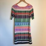 Eliza J Short Sleeve Jersey Shift Dress Crew Neck Short Sleeves Womens S… Photo 3