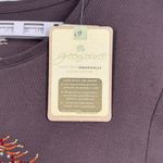 Greensource Top XL Brown Rhinestone Butterfly Wings Bling Y2K Fairy Grunge NWT Photo 6