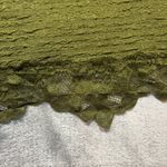 Romwe Crop Cami 2XL OIive Green Lace Trim Fairycore Festival Whimsigoth Y2K Photo 3