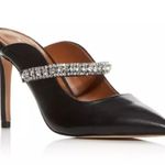 Kurt Geiger BLACK Duke Embellished High Heel Mules, Size EU 39 EXCELLENT! Photo 5