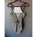 Lauren Ralph Lauren Black and White Striped Women's One Photo 1