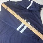 RUBZOOF Navy Lounge Set Sweatpants Crewneck Sweater Women’s L Cozy Soft Elastic Blue Size L Photo 8