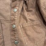 Forever 21  corduroy blush cropped denim jacket Photo 3