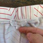 Schumacher X LAKE Pajama Pima Cotton Pants Deconstructed Geometric Red Photo 8