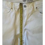 Gap Girlfriend Jeans Women’s 29/8 Mid-Rise Optic White Denim Photo 3