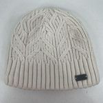 Under Armour  Women’s UA Around Town Beanie Knit Cream Fleece Lined Warm OSFM Photo 2