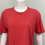 Nike  dri-fit short sleeve red coral tee Photo 1
