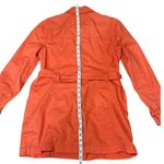 Michael by Michael Kors Orange/Coral Trench Rain Lightweight Coat Sz.Medium GUC Orange Photo 8