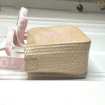 Tommy Hilfiger  Woven Beach Small Crossbody Bag Purse‎ Pink Bear Photo 4