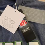 NFL Seattle Seahawks Game Couture Blue Oversized Sweatshirt Size Large Photo 5