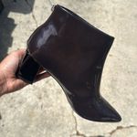 VHNY New York ladies patent leather pointed block heeled boots size 11 Photo 13