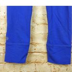Athleta Womens Blue Relay Capri Crop Tight Leggings Reflectors XXS Style 862109 Photo 5